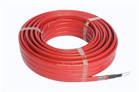 Medium temperature self-regulating heating cable red